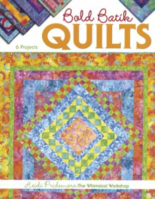 Bold Batik Quilts Pattern Quilting Booklet - 6 Projects - Leisure Arts