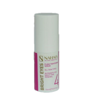 NAHAIA ACTIVE ORGANICS Bright Eyes Flash Tightening Serum 0.51 oz.