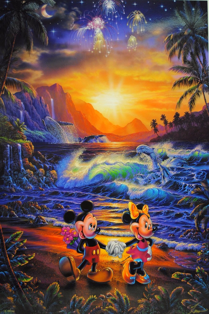 NOT FRAMED HD Canvas Print Christian Riese Lassen，Seaside