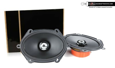 Hertz DCX570.3 5x7'' 240 Max Car Speakers w/ Sound Deadening Material Package