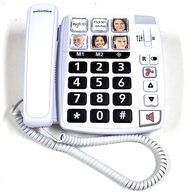 Swissvoice Xtra 1110 Big Button Corded Telephone   For Elderly   Used