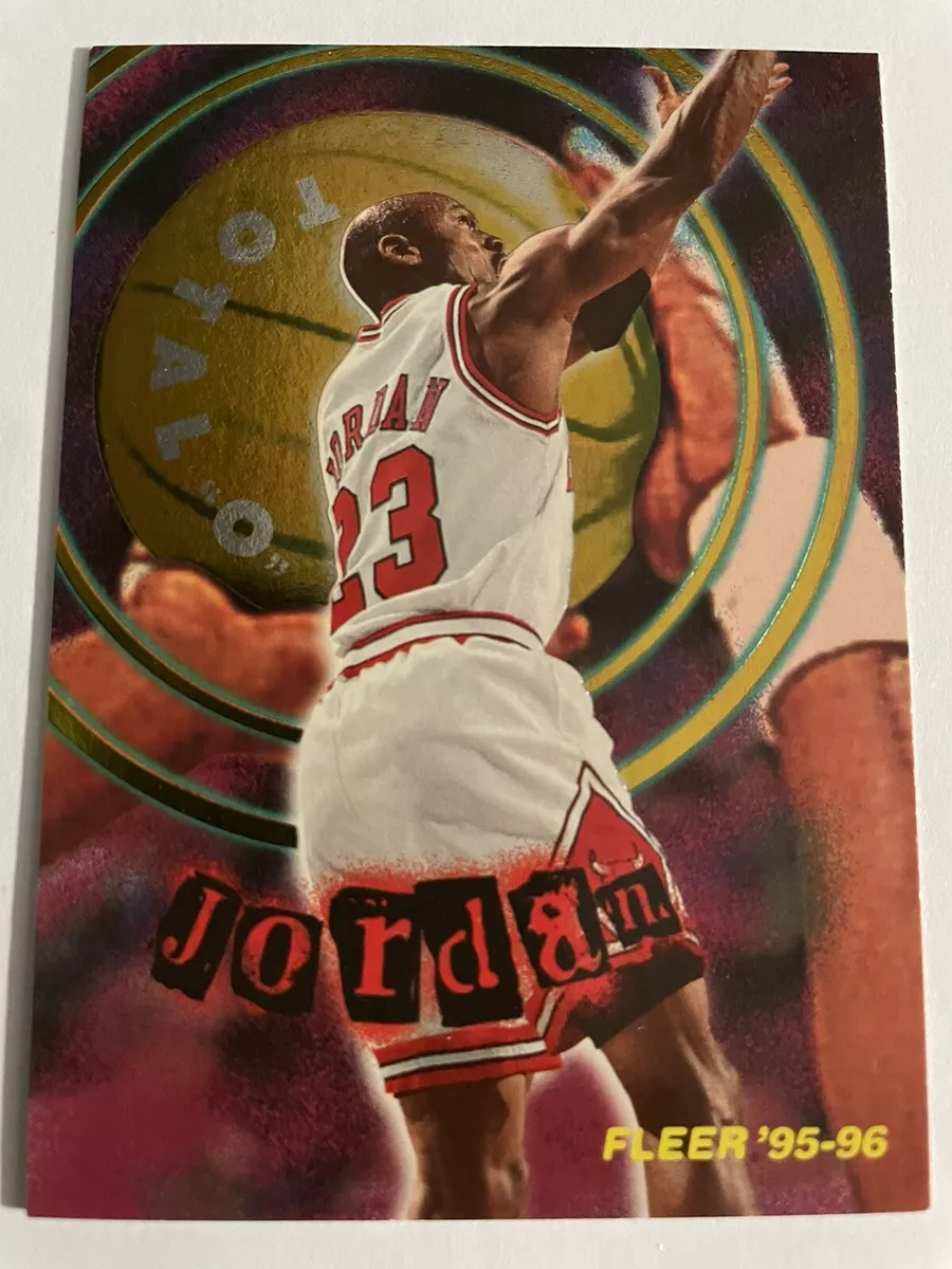 1995-96 Fleer Total O Hot Pack Michael Jordan #2 HOF