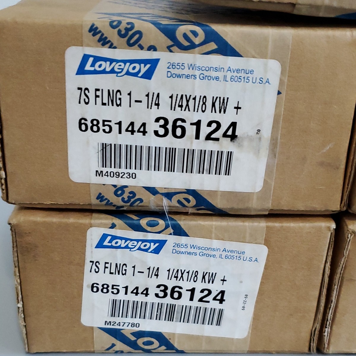 NEW SEALED* [5] Lovejoy 685144 36124 7S FLNG 1-1/4