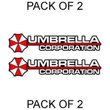 2x Umbrella Corporation Hive Resident Evil Sticker 3m Truck Vehicle Window Car