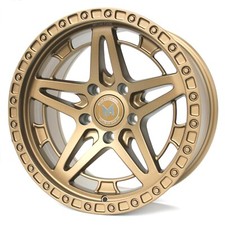 Set 4 Mflow Mf01 17x9 5x5 5x127 12 Bronze Wheels 17 Jeep Wrangler Rubicon