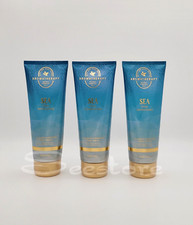 Bath  Body Works Jasmine  Eucalyptus Sea Aromatherapy Body Cream 8 oz Set of 3
