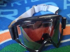 Bolle Ski Snowboard Goggles Glossy black pink lens