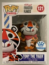 ¡NUEVO! Funko Pop! AD ICONOS: COPOS ESMERILADOS DE KELLOGG - FIGURA DE TONY EL TIGRE 121
