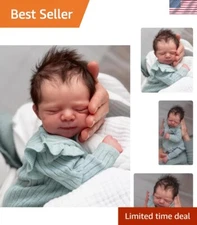Reborn Baby Dolls 18 Inch Realistic Newborn Sleeping Baby Dolls Girls That Lo...