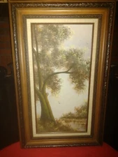 Landscape Painting By Listed Artist J.Mario