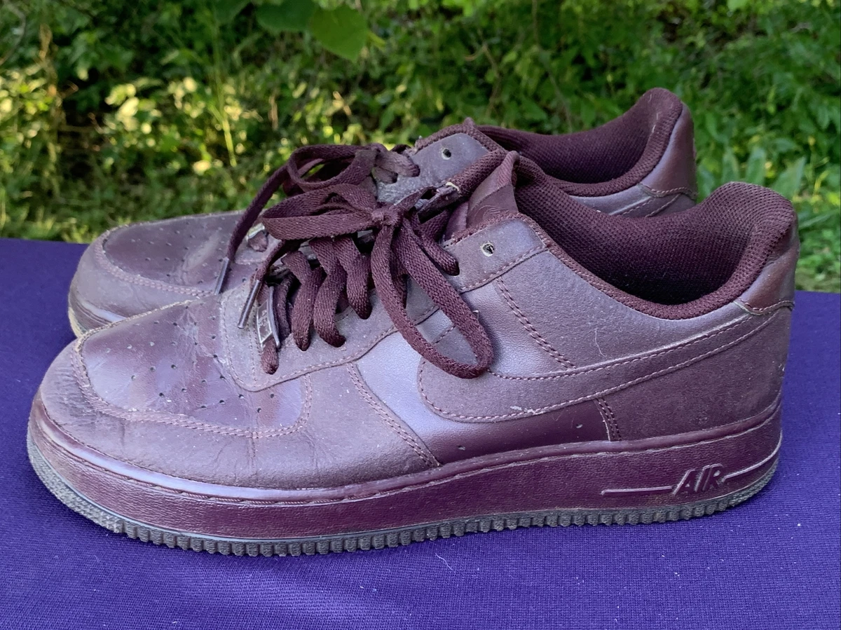 sentido común Acorazado filtrar 2010 Nike Air Force 1 Low 07 Tec Tuff Deep Burgundy SZ 10 ( 315122-605 )  ❤️sj8m7 | eBay