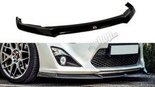 Front Diffuser Diffusor Maxton Design Gloss Black Abs For Toyota Gt86