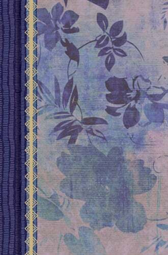 Rvr 1960 Biblia de Estudio Para Mujeres, Azul Floreado Tela Impresa Con Índice - Imagen 1 de 1