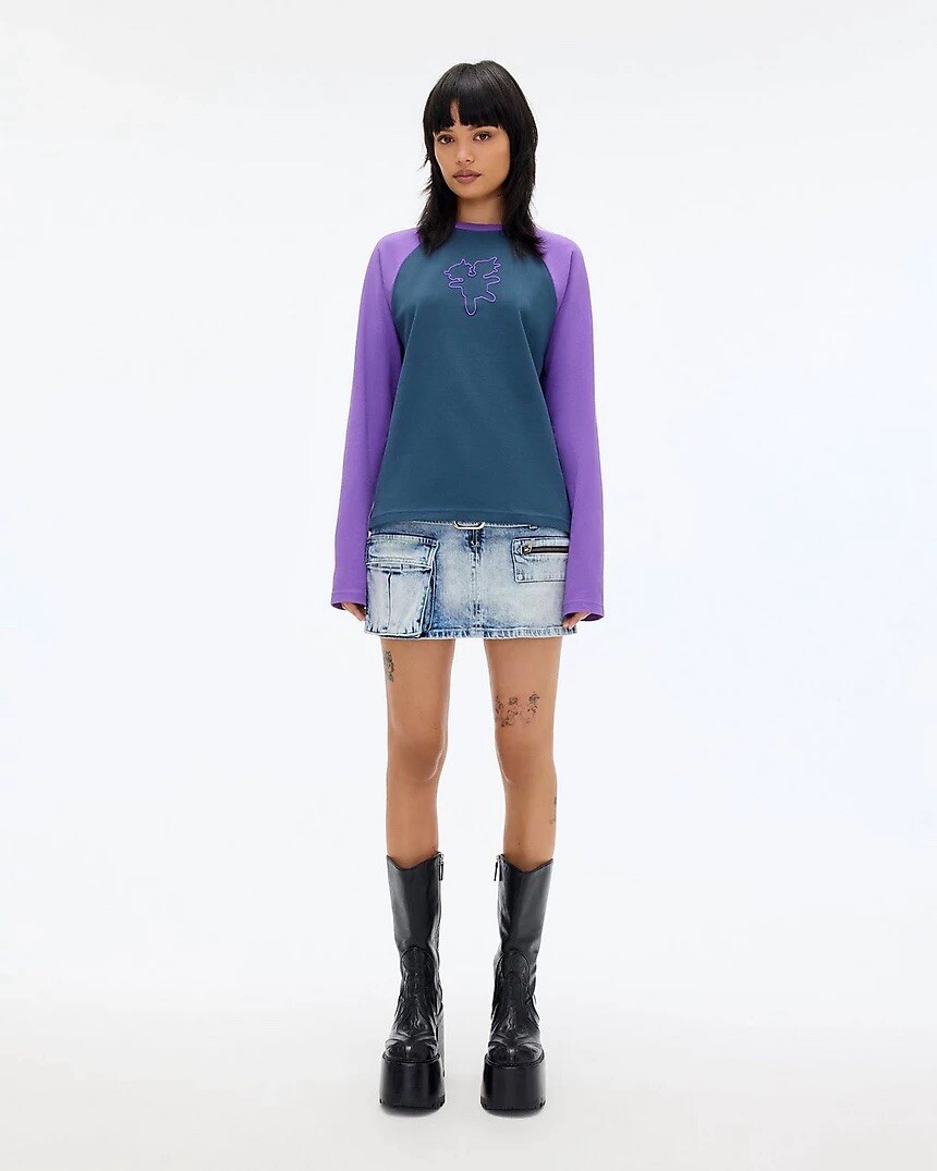 BRAND NEW Heaven by Marc Jacobs x Emergency Intercom Raglan BRAND NEW Heaven by Marc Jacobs x Emergency Intercom Raglan