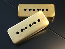 (2) Non-Plated / Unfinished Raw Brass / Metal...
