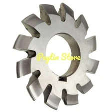 1Pc or 8Pcs/Set  Disk Spur Gear Straight Tooth Milling Cutter M0.3~M0.9 1-8#