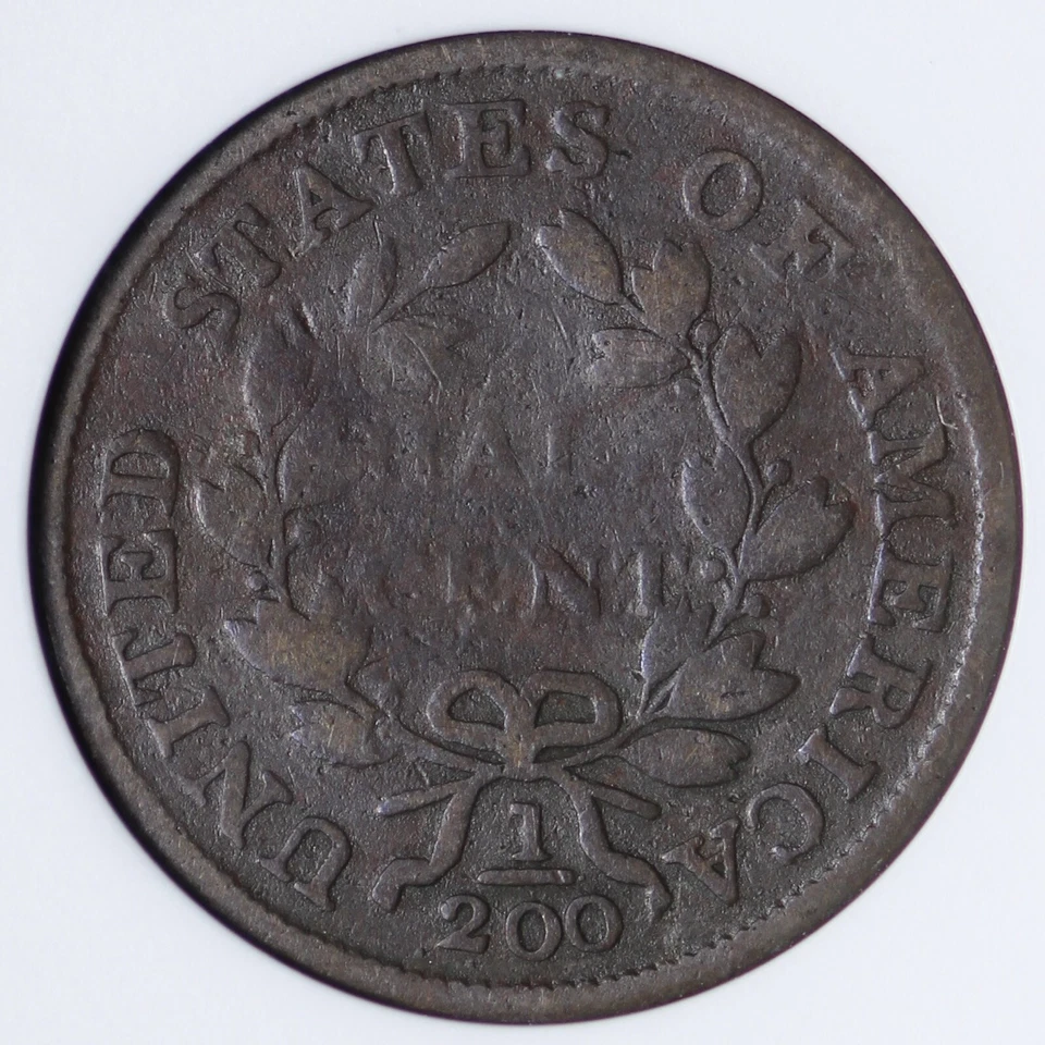 1803 C-3 Draped Bust Half 1/2 Cent ANACS G4 Rotated Dies - Soap Box Holder ZCNY - Image 3 of 3