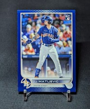 J.J. Matijevic Royal Blue Parallel Rookie Card RC 2022 Topps Update US297 Astros
