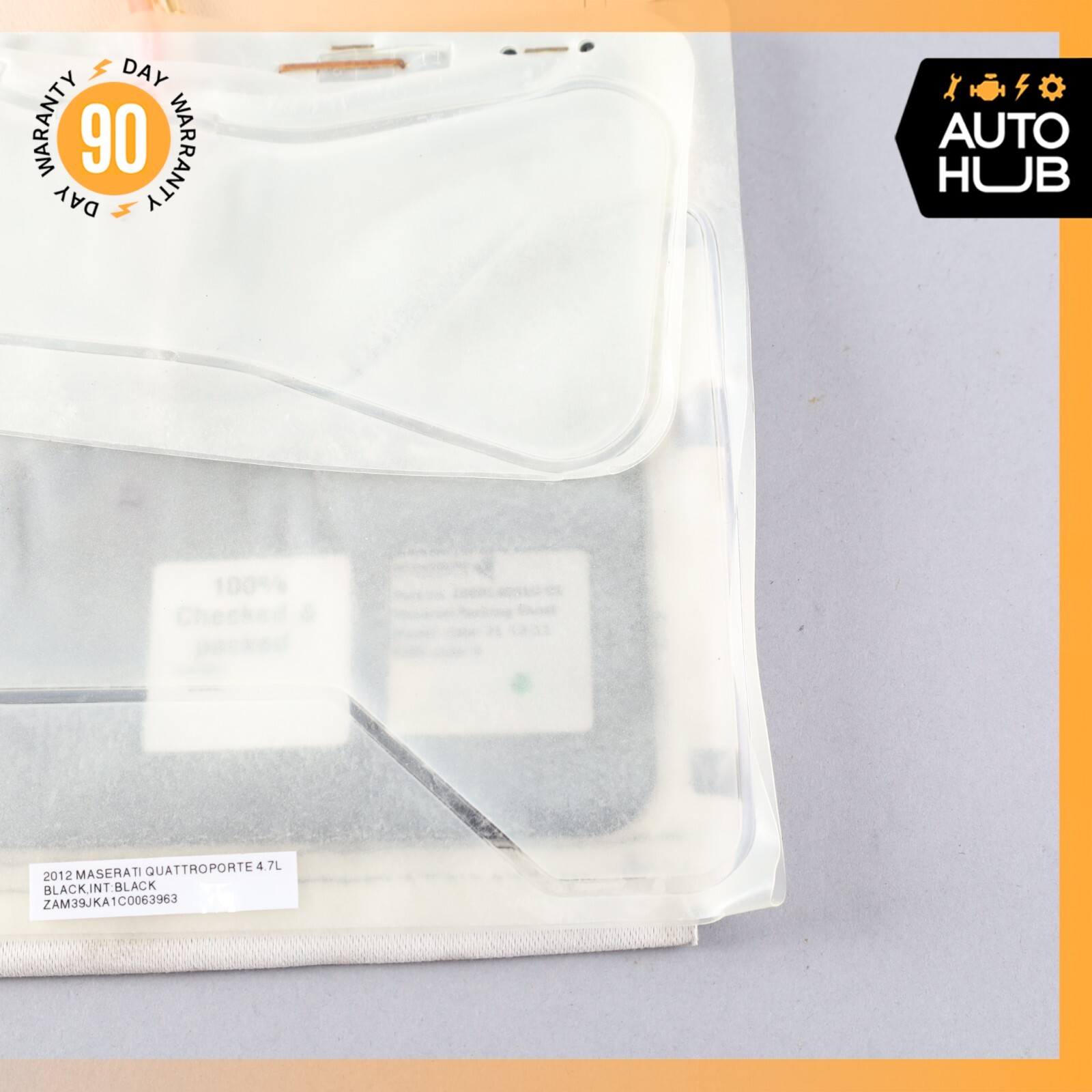 Maserati Quattroporte Front Right or Left Side Top Upper Seat Bladder Bolster