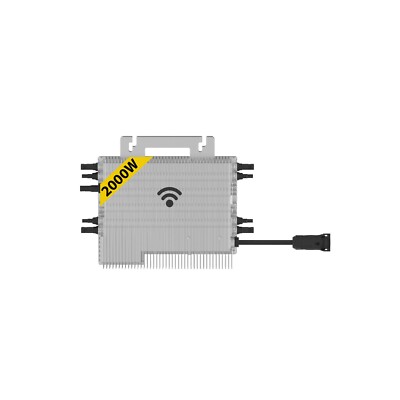 Deye 2000W WIFI Wechselrichter für Balkonkraftwerk (drosselbar auf 800W/600W)
