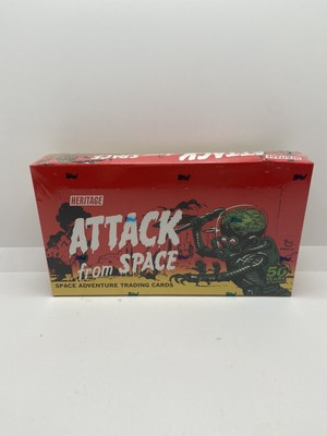 Mars Attacks Attack From Space Retail Card Box 24 Pack Factory Sealed 2012 Topps