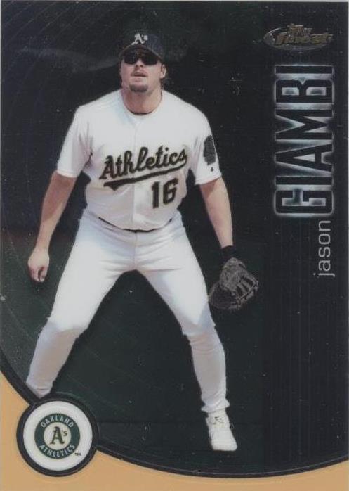 2001 Topps Finest - Jason Giambi #3 - 1 of 1