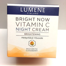 3 pack Lumene Bright Now Vitamin C Night Cream 1.7 fl oz