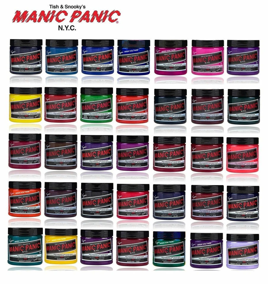 Manic Panic High Voltage Classic Semi Permanent Vegan Hair Dye Colour - 118ml...