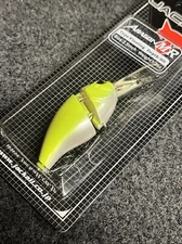Discontinued Jackall Aragon MR Crankbait 1/2 Oz Dives To 8ft, Purple Chartreuse