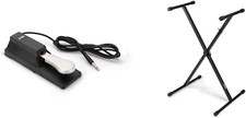 On-Stage KSP100 Universal Sustain Keyboard Pedal, Black  KS7190 Classic Single-