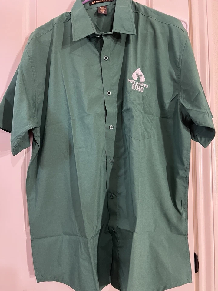 Camisa con botones Carnival Echo grande para hombre Foto 4 de 4