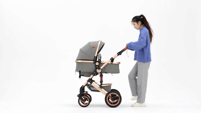 Trally 3 in 1 Kombi-Kinderwagen Buggy Reisebuggy inkl. Auto-Babyschale  Faltbar | eBay.de