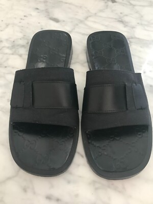 Gucci slides size 10 men’s- rare design Gucci Slide Sandals for Men for sale | eBay main image 2