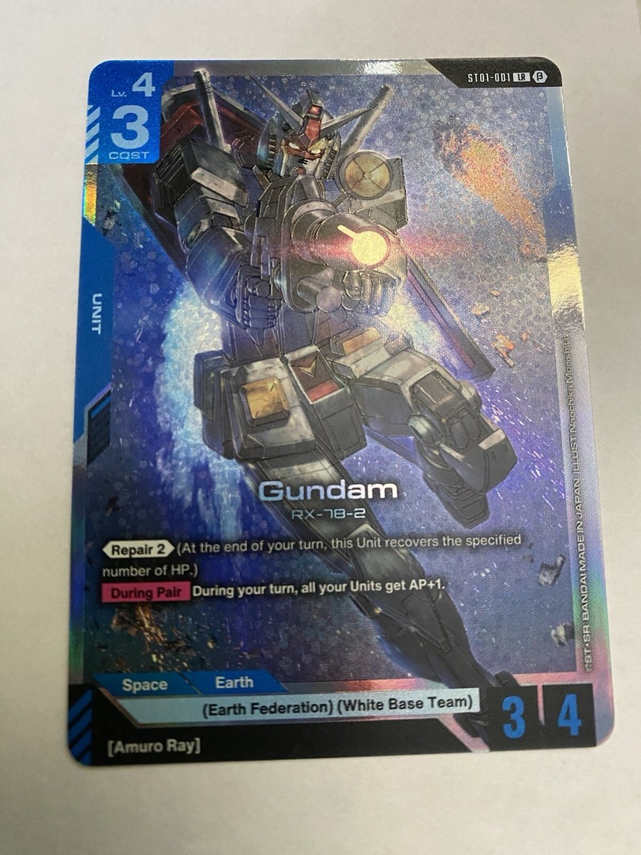 Gundam TCG Beta - Gundam RX-78-2 ST01-001 LR | eBay Gundam TCG Beta - Gundam RX-78-2 ST01-001 LR | eBay