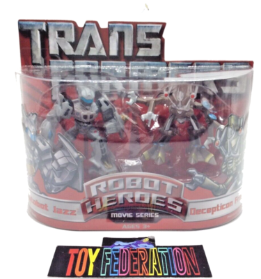 Hasbro Transformers Movie Series - Robot Heroes - JAZZ & FRENZY