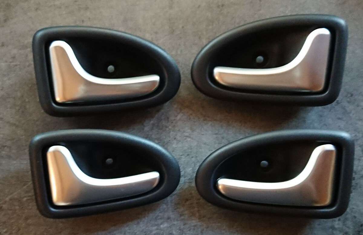 Phase A Gauche Ou Droite 4 poignee porte portiere Megane Scenic 1 phase 1 gauche droite chromée interieur | eBay
