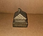 ANTIQUE Vintage FORT SNELLING Minnesota pot metal Slag iron Souvenir PAPERWEIGHT
