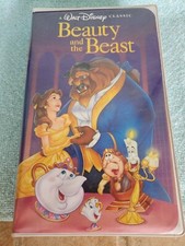 Beauty and The Beast VHS 1992 - Walt Disney's Black Diamond