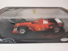 Hot Wheels Ferrari F2001 #1 Michael Schumacher World Champion 2001 USA GP 1/18