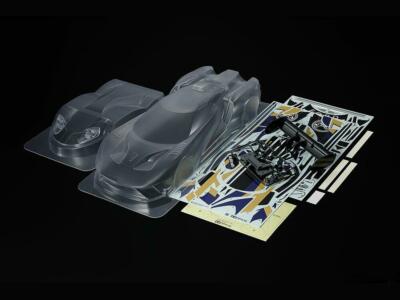 Tamiya 51664 2020 Ford GT Mk.II Body Parts Set, (TT01/TT02