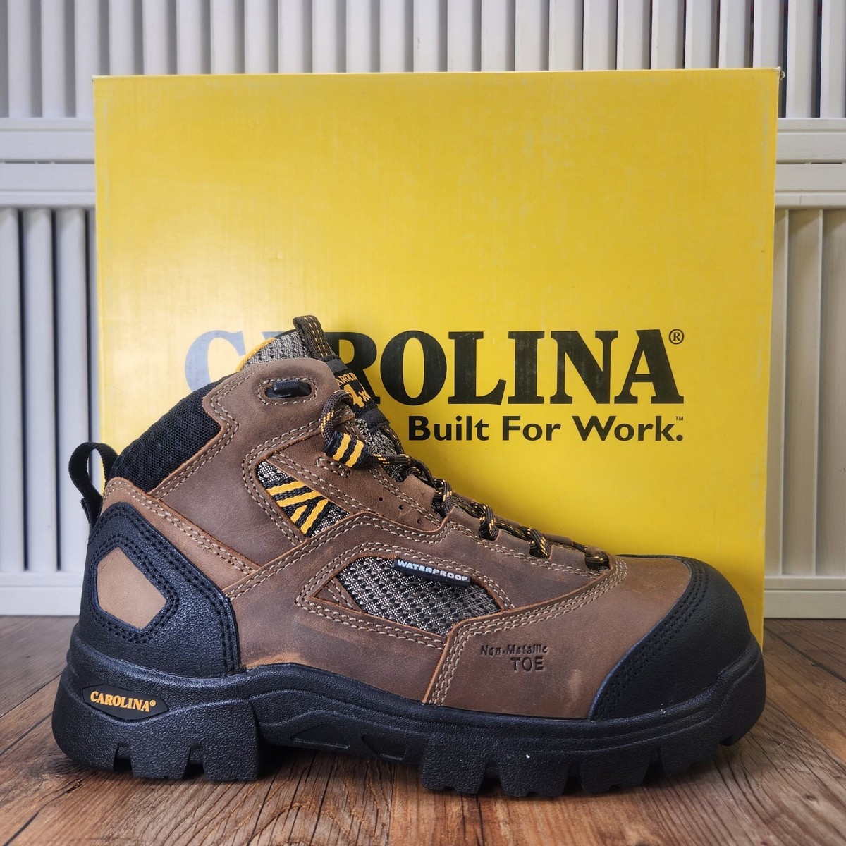 Carolina CA4552 Waterproof Composite Toe 4x4 Hiker Work Boots Mens Sz 8 EE Wide Carolina CA4552 Waterproof Composite Toe 4x4 Hiker Work  main image 3