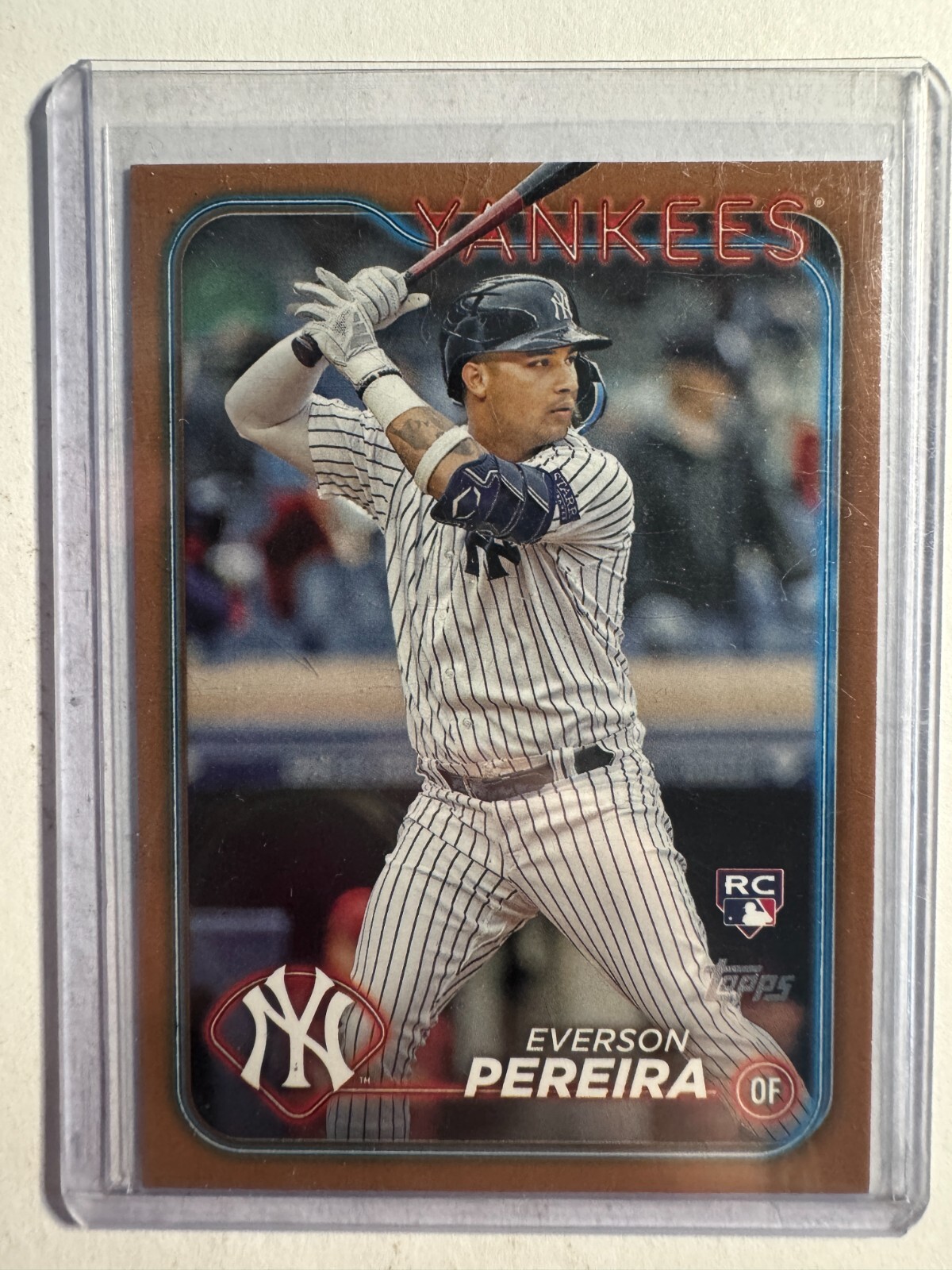 K298,079 - 2024 Topps Gold #461 Everson Pereira #/2024