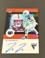 2021 PANINI FLUX PAT FREIERMUTH ROOKIE AUTOGRAPHS RED PRIZM AUTO SSP RC #d 02/12