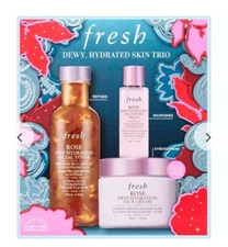 Fresh Dewy Hydrated Skin Trio Set New In Box