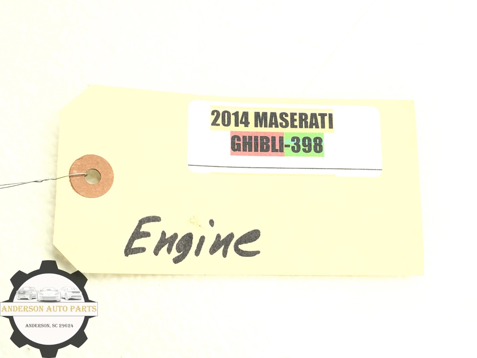 2014-2019 MASERATI GHIBLI SQ4 AWD 3.0L ENGINE MOTOR WIRE HARNESS OEM #NOTE