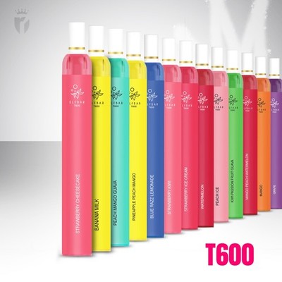 Elfbar T600 Einweg 600 Züge E-Shisha Vape Alle Sorten 20mg Nikotin