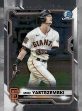 2021 Bowman Chrome #79 Mike Yastrzemski
