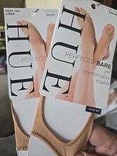 Lot of 2 Pair Hue Perfectly Bare Sheer Hidden...