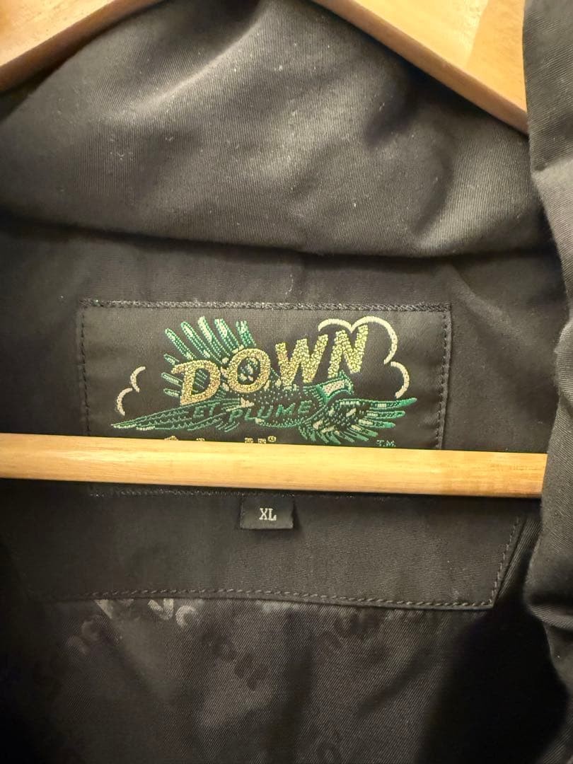 SCHOTT BROS. Black Down Jacket - image 4