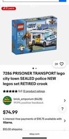LEGO 7286 City Prisoner Transport